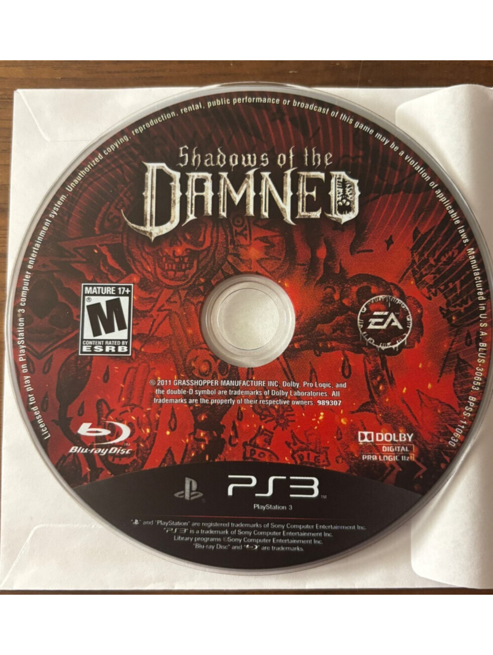 Shadows of the Damned (Sony PlayStation 3, 2011)